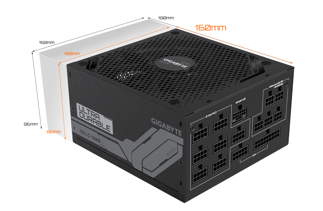 GIGABYTE GP-UD1300GM PG5 Power Supply